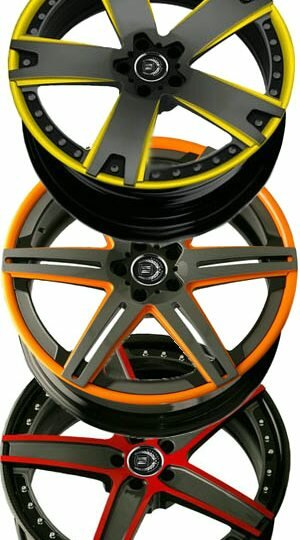 Окраска колесных дисков порошковой краской во всей своей красе